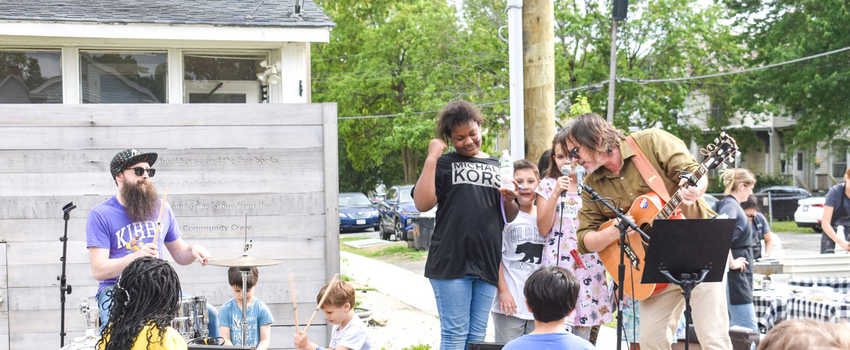 Kellogg Park celebration