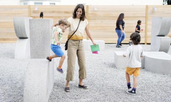 New Kellogg Park in Morningside brings learning to life with literacy theme